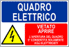 cartello di limitazione accesso