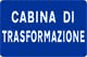 cartello cabina di trasformazione