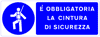 obbligo di cintura di sicurezza