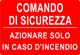 cartello antncendio