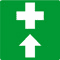 cartello direzione pronto soccorso