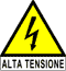cartelli di pericolo per impianti elettrici