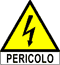 cartelli di pericolo per impianti elettrici