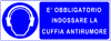 cartello obbligo di cuffia antirumore