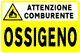 cartello pericolo ossigeno
