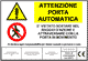 cartello per cancello elettrico personalizzabile in formato word