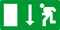 cartello uscita emergenza