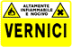 cartello pericolo vernici